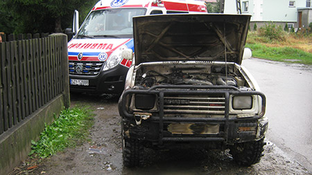 Pożar Samochodu